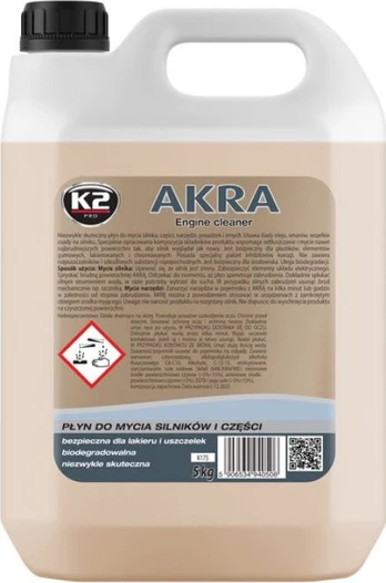Variklio sistemos ploviklis K2 Akra, 5 kg
