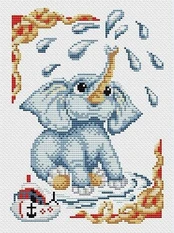 Baby elephant SKN-468