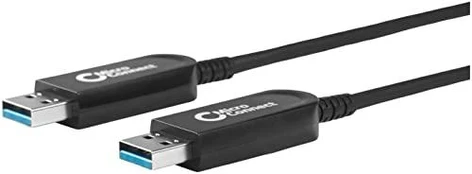 USB kabelis MicroConnect USB-A - USB-A 15 m Juodas (USB3.0AA15BOP)