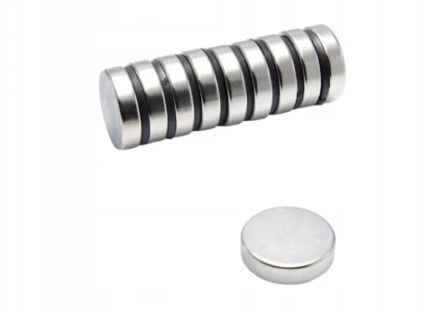 Neodiminis magnetas 20x5 mm, N38, 25 vnt.