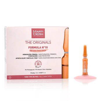 Martiderm Ampules Formula Nº10 SPF 30 su spalva 30U
