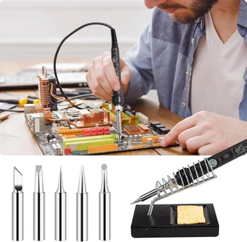 Litavimo rinkinys 16-in-1, 60w, su reguliuojama temperatūra