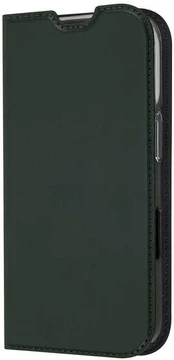 Dėklas FoneKit BookCase suojakotelo, iPhone 17 Pro Max, tummanvihreä