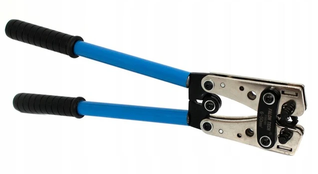 Presavimo užspaudimo replės 6,0 – 50,0 mm² jungtims, 390mm