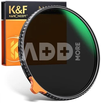 K&F Concept 86mm Variable ND Filter ND2-ND400 (9 Stop)