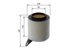 Oro filtras BOSCH F026400095 kaina