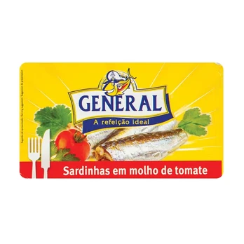 Sardinės pomidorų padaže GENERAL, 120 g