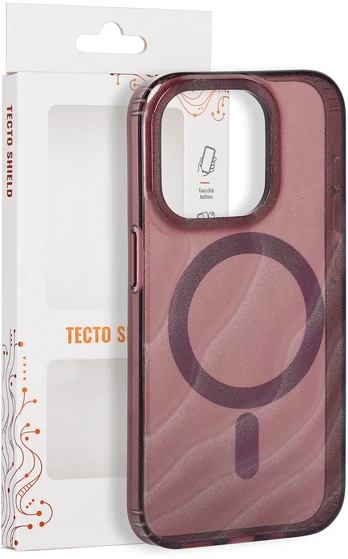 Dėklas Telforceone Tecto Shield Desert Mag case for iPhone 15 Pro Max 6,7' mahogany