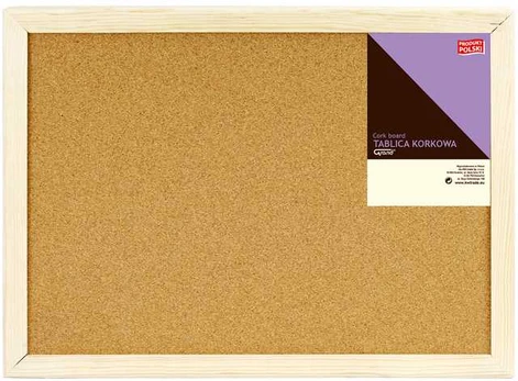 Kamštinė lenta 5003, Grand, 400x600mm, medinis rėmas