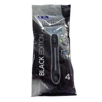 Lea Matrix 3 Juodas Triple Foil Disposable Blades 4 Units