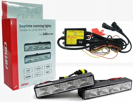Led dienos žibintai drl Nssc 540 pro 12v 24v +gr