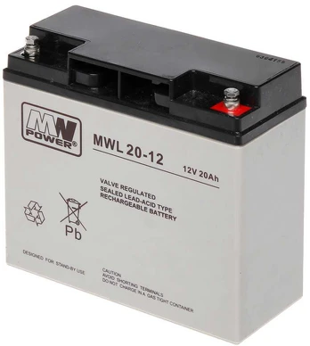AKUMULIATORIUS 12V/20AH-MWL