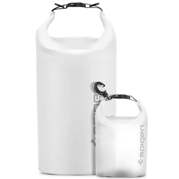 Spigen Aqua Shield WaterProof Dry Bag 20L + 2L A630, snow baltas