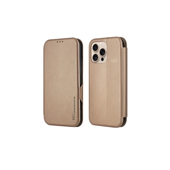 Dėklas HDD Classic Wallet Case Apple iPhone 11 auksinis