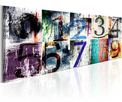 Artgeist Paveikslas - Colourful Numbers