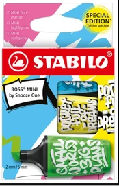 Teksto žymekliai BOSS MINI by Snooze One 3 sp. kaina