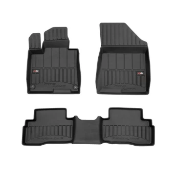Rubber mats 4 pcs model: proLine 3D material: Rubber / TPE