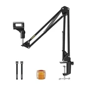 Maono BA20 microphone holder (black) kaina