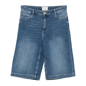 Šortai moterims, Mėlyna, 08 rayan bermuda denim
