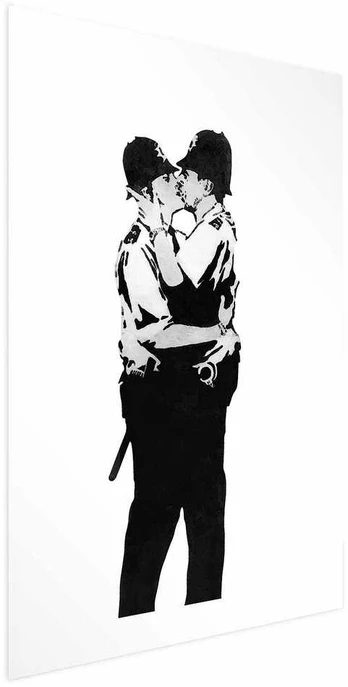 Artgeist Plakatas - Kissing Coppers