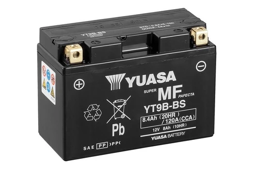 YUASA YT9B-BS 8.4Ah (C20) akumuliatorius