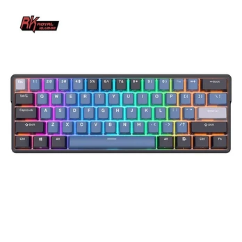 Royal Kludge RK61 Plus TKL Sky Cyan Switches