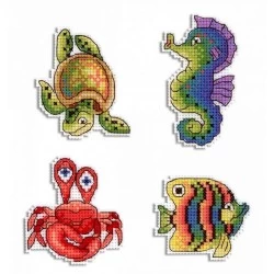 Sea Dwellers SR-414 - Siuvinėjimo rinkinys
