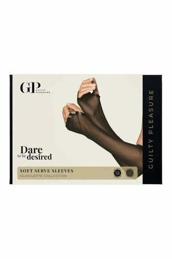 Guilty Pleasure Soft Serve Sleeves L/XL - Mesh Fingerless Arm Covers