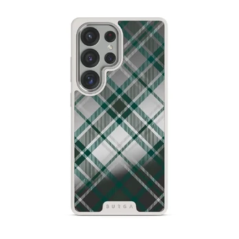 Mint Cookie - Samsung Galaxy S25 Ultra Case, Elite Mirror Light (Magnetic) / Silver