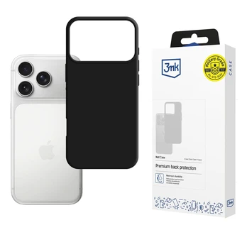 Dėklas 3mk Matt Case Apple iPhone 17 Pro Max/18 Pro Max juodas