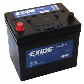 Akumuliatorius EXIDE 60 Ah 390 A EN 12V