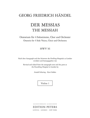 Messiah Violin 1
