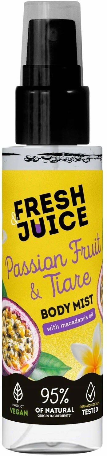Kūno dulksna Fresh Juice Passion Fruit & Tiare, 150 ml