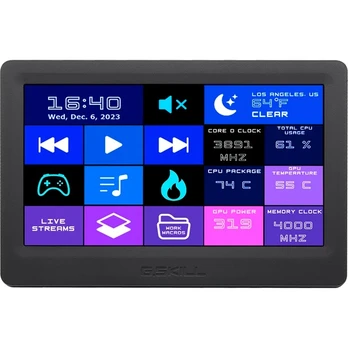 G.Skill WigiDash, 7" Diagnostic Ekranas