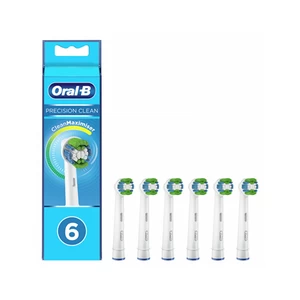 Antgalis Oral-B EB20-6 Precision Clean, balta, 6 vnt.