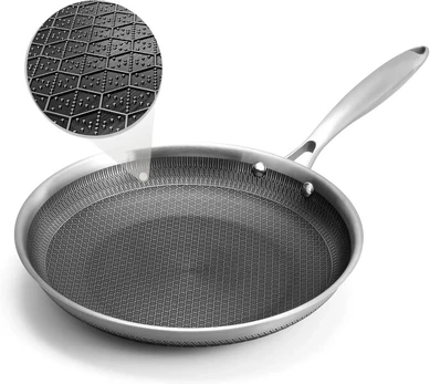 Keptuvė nerūdijančio plieno korio formos, 24 cm, BRATMAXX