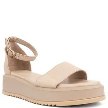 SERGIO MORETTI Basutės moterims, Smėlio, Sandals
