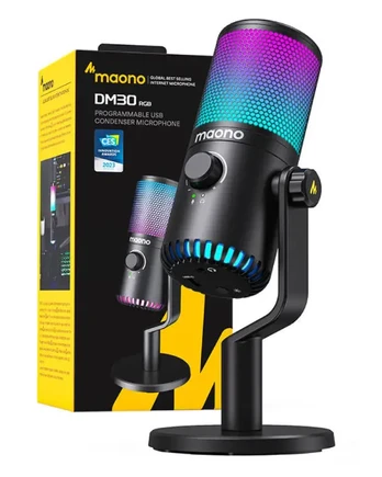 Gaming Microphone Maono DM30RGB (black)