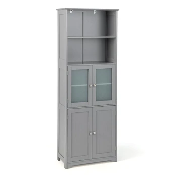 Bonideco Select Vonios spintelė 60x30x163cm., pilkos spalvos