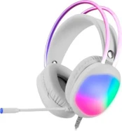 Marvo Headset LUMI 40 wired white