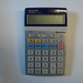Skaičiuotuvas Sharp EL-337, 12 skaičių