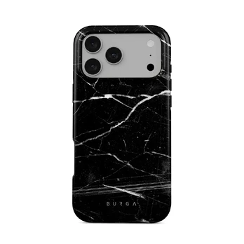 Noir Origin - Black Marble iPhone 17 Pro Max Case, Tough (MagSafe) / N/A