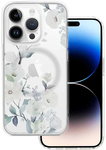 Tel Protect Flower Magsafe dėklas skirtas Apple iPhone 14 design 4