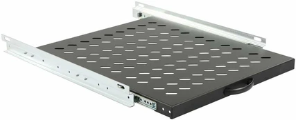 Maršrutizatorius Lanview D=800 SLIDING SHELF Juodas kaina