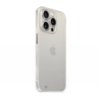 Just Mobile TENC? [Slim Fit] for iPhone 15 Pro Max - Frost