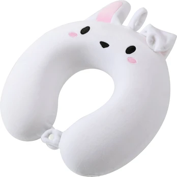 Itotal - Neck Pillow - Bunny - 33 × 30 × 10 cm