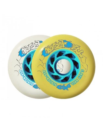 GYRO - CRAZY BALL WHEEL - 85A X1 76mm Yellow Blue