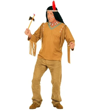 „APACHE“ (paltas, galvos juosta su plunksna)
