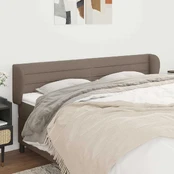 Galvūgalis su auselėmis,taupe spalvos,203x23x78/88 cm, audinys kaina