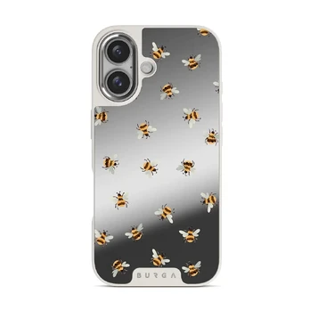 Honeycomb - iPhone 16 Case, Elite Mirror Light (MagSafe) / Silver